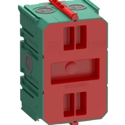 New LK Fuga AIR 1 1/2 MODUL INDMURINGSDÅSE GRØN 1 1/2 M IP40 VINDTÆT