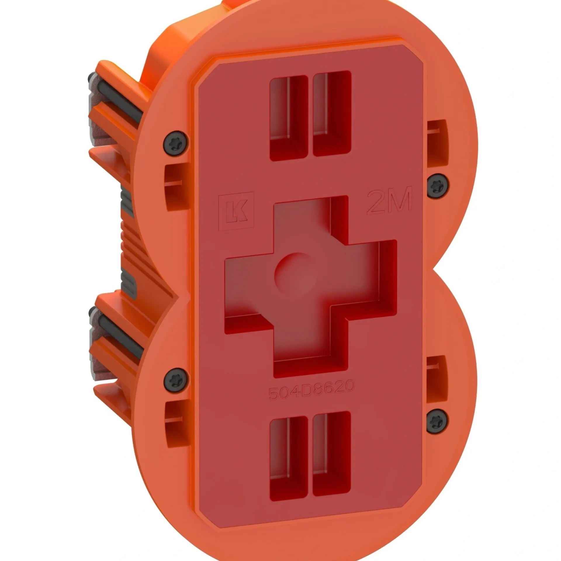 LK Fuga AIR SLIM 2 MODUL FORFRADÅSE MØRK ORANGE 2 M IP40 VINDTÆT