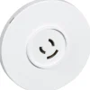 Discount LK Fuga Ø80MM LAMPESTIKDÆKSEL HVID