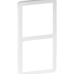 Outlet LK Fuga SLIM 55 RAMME HVID 2 MODUL