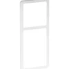 LK Fuga SLIM DESIGN 55 RAMME HVID 2 1/2 MODUL