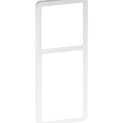 LK Fuga SLIM DESIGN 55 RAMME HVID 2 1/2 MODUL