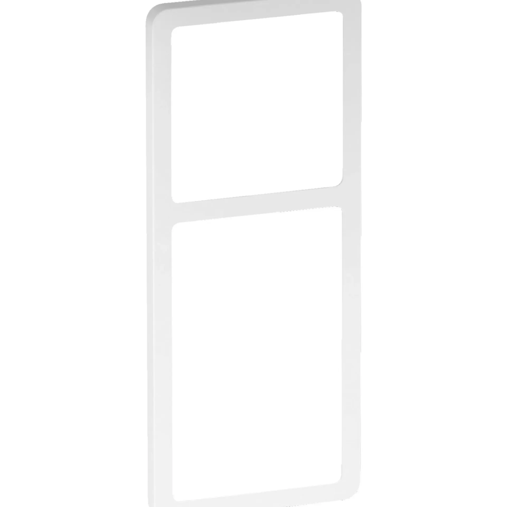 LK Fuga SLIM DESIGN 55 RAMME HVID 2 1/2 MODUL