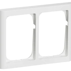 New LK Fuga SOFTLINE 63 RAMME HVID 2 X 1 1/2 MODUL