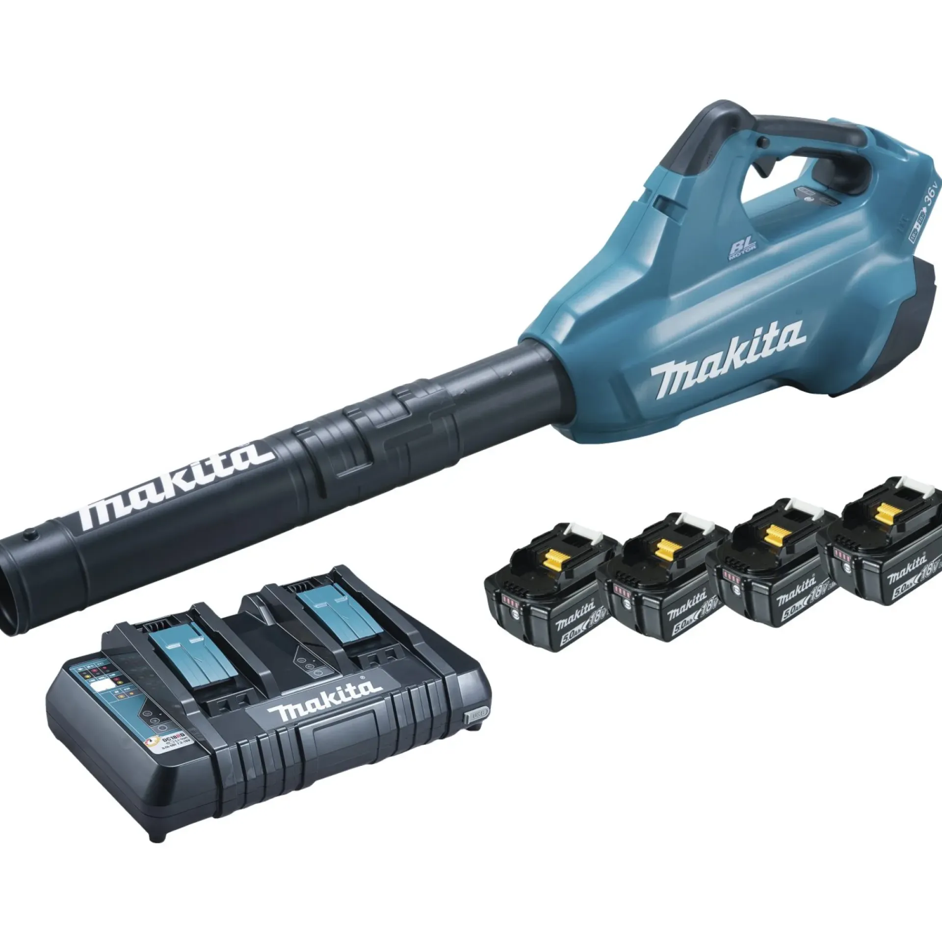 Online Makita DUB362PT4 LØVBLÆSER 18V MED BATTERI OG LADER