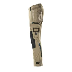 Discount Mascot ADVANCED 17031 BUKS MED KNÆ- OG HÆNGELOMMER 82C58 LYS KHAKI