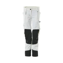 Clearance Mascot ADVANCED 18388 BUKS MED KNÆLOMMER 76C38 HVID