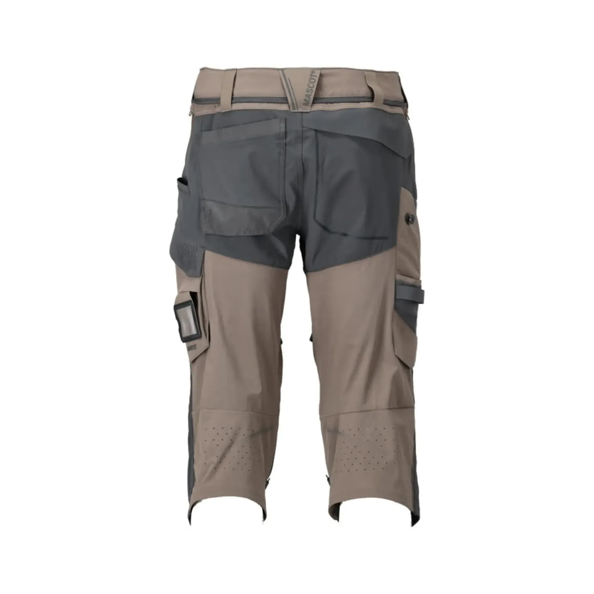 Discount Mascot CUSTOMIZED 22249 KNICKERS MED KNÆLOMMER C58 MØRK SAND/STENGRÅ