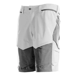 Mascot CUSTOMIZED 22149 SHORTS 24C64 HVID/STENGRÅ