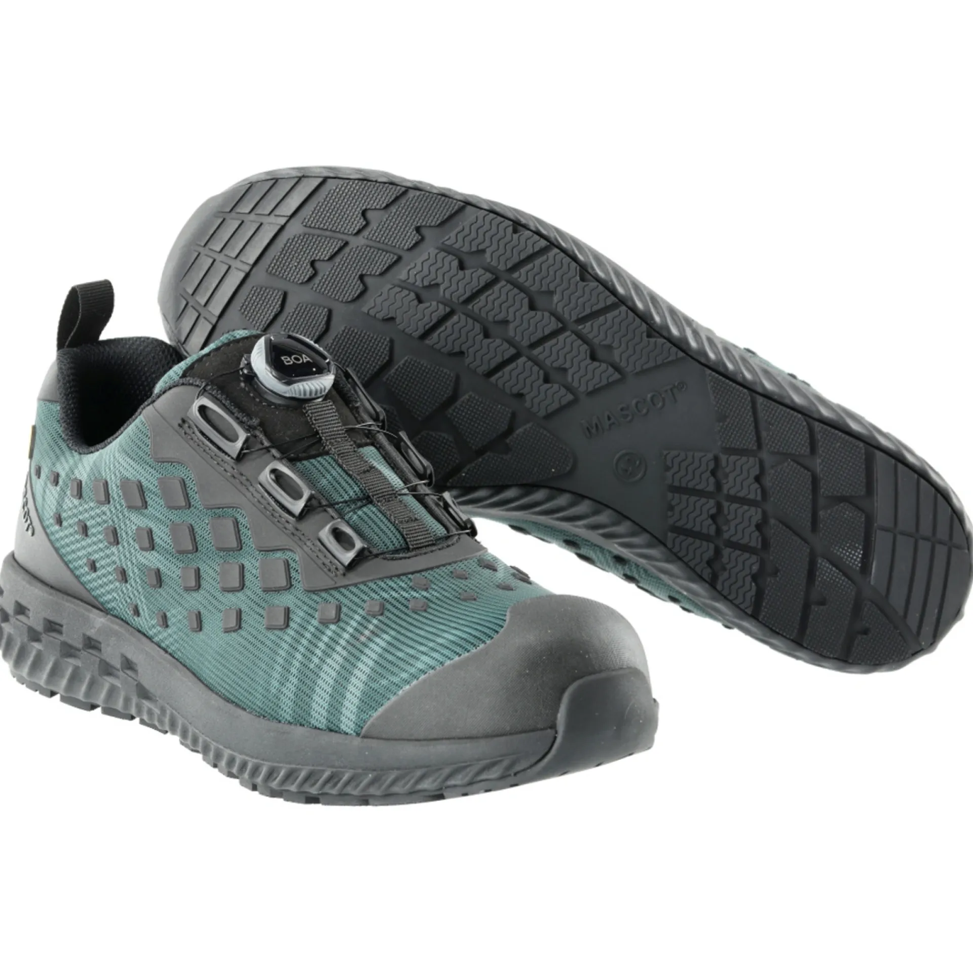 Best Mascot FOOTWEAR CUSTOMIZED SIKKERHEDSSKO SKOVGRØN/SORT 38