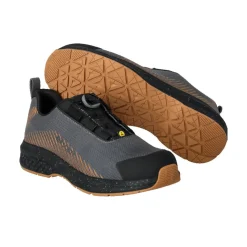 Clearance Mascot FOOTWEAR CUSTOMIZED SIKKERHEDSSKO STENGRÅ/NØDDEBRUN 38
