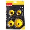 New Millarco HULSAVESÆT 32-64 MM. - 5 STR. HULSAVSÆT Ø38-64 MM 6 DELE