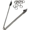 Millarco PRESENNINGSØJER I STÅL - INKLUSIV TANG - 10 STK. TANG 1.60 CM