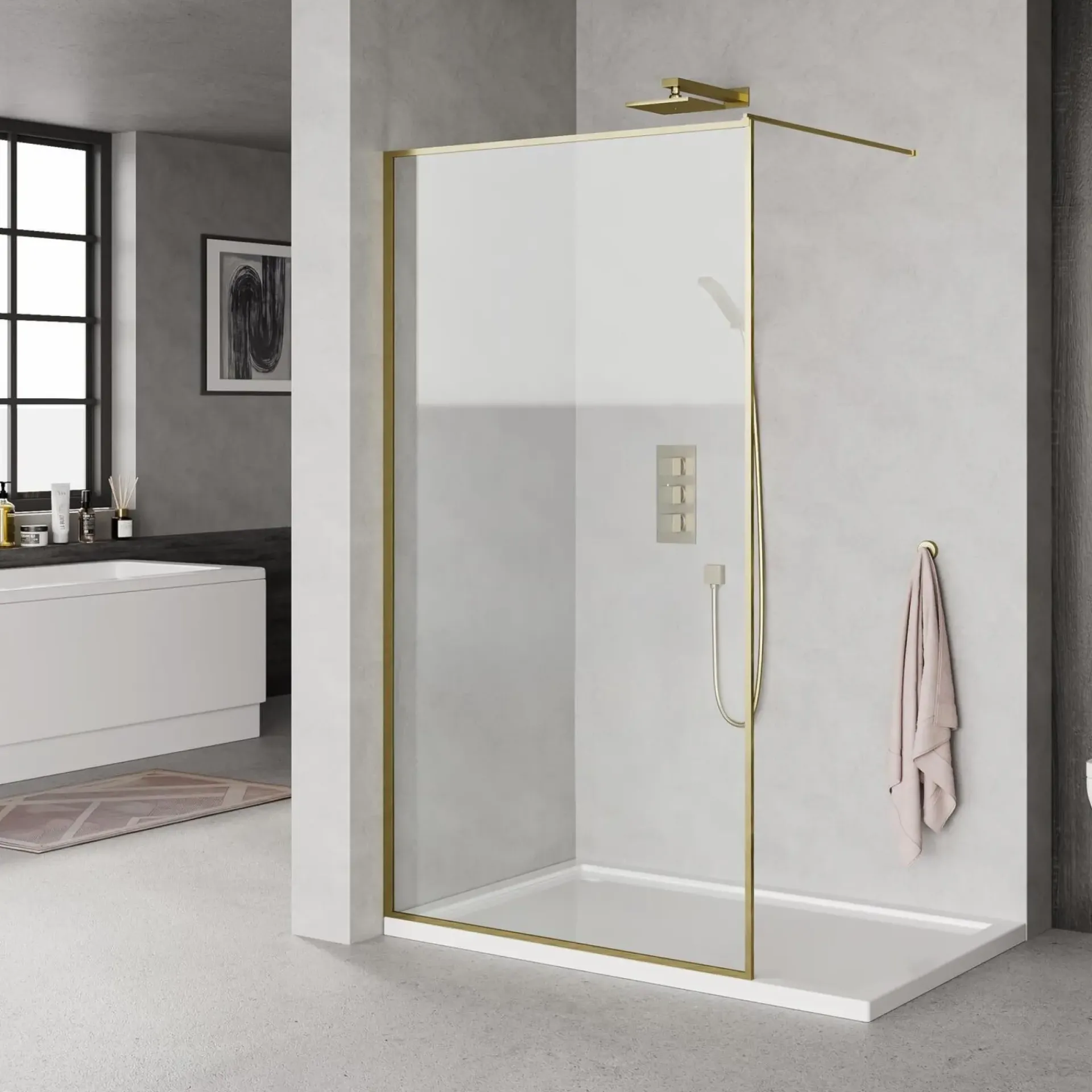 Outlet Milobad BRUSEVÆG KLAR 110 CM