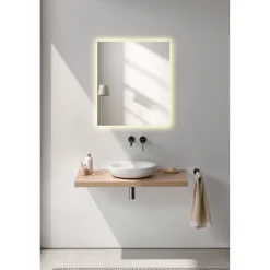 Sale Milobad CL34 MED LED-LYS SPEJL 70X60