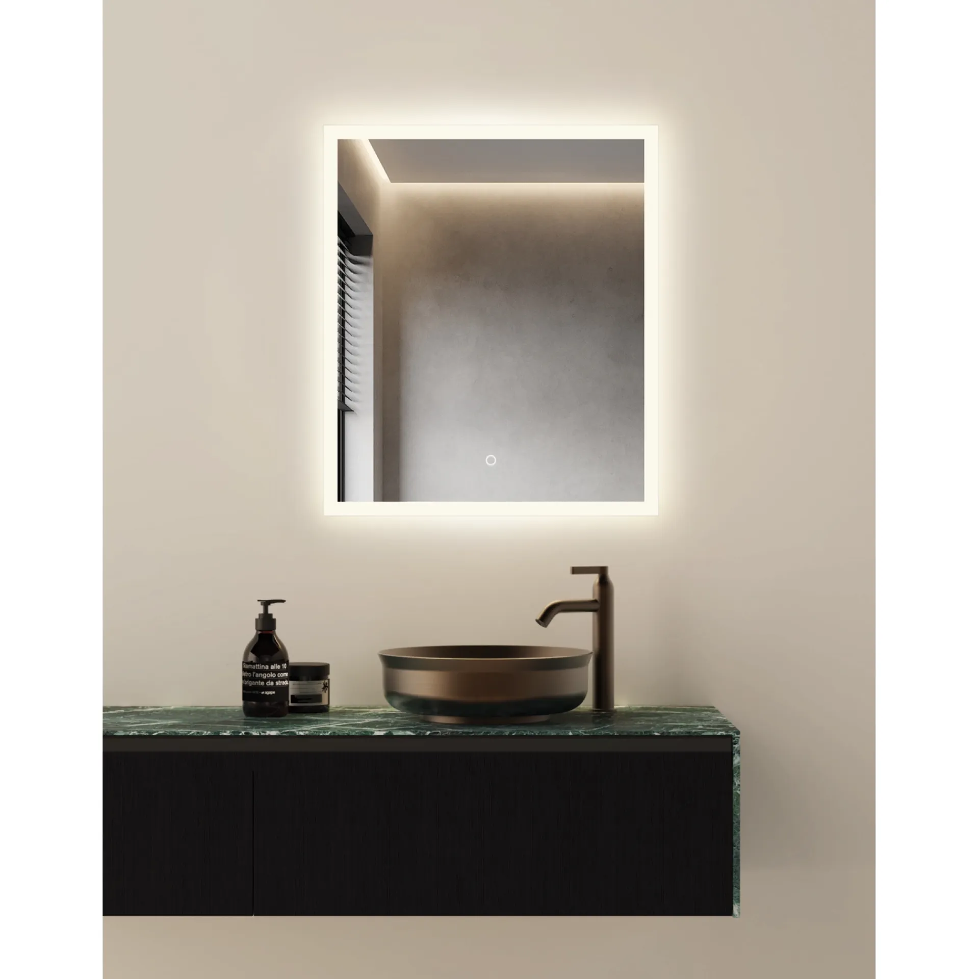 Discount Milobad CL30 MED LED-LYS SPEJL 70X60