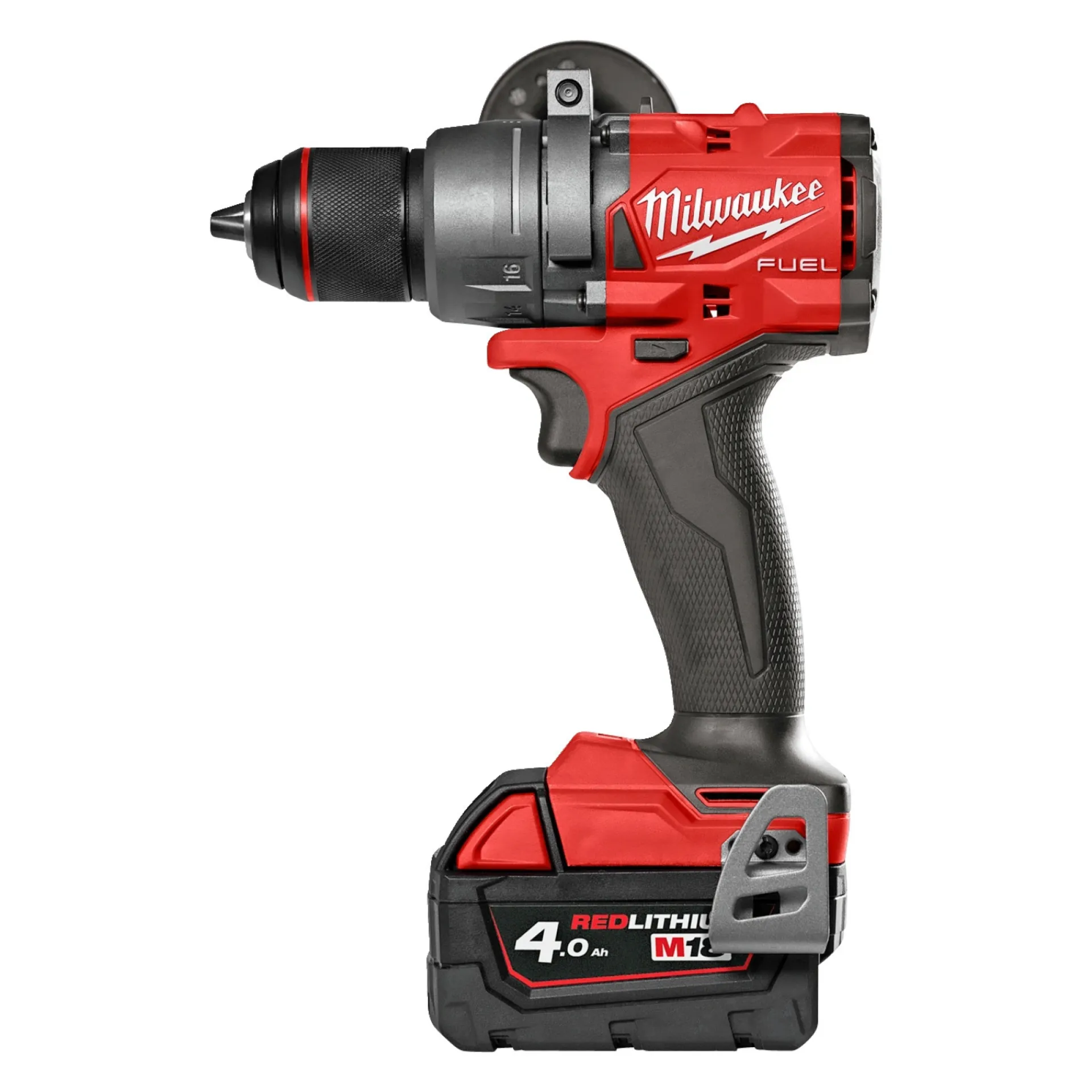 Best MILWAUKEE M18 FPD3-402C SLAGBOREMASKINE AKKU MED BATTERI OG LADER