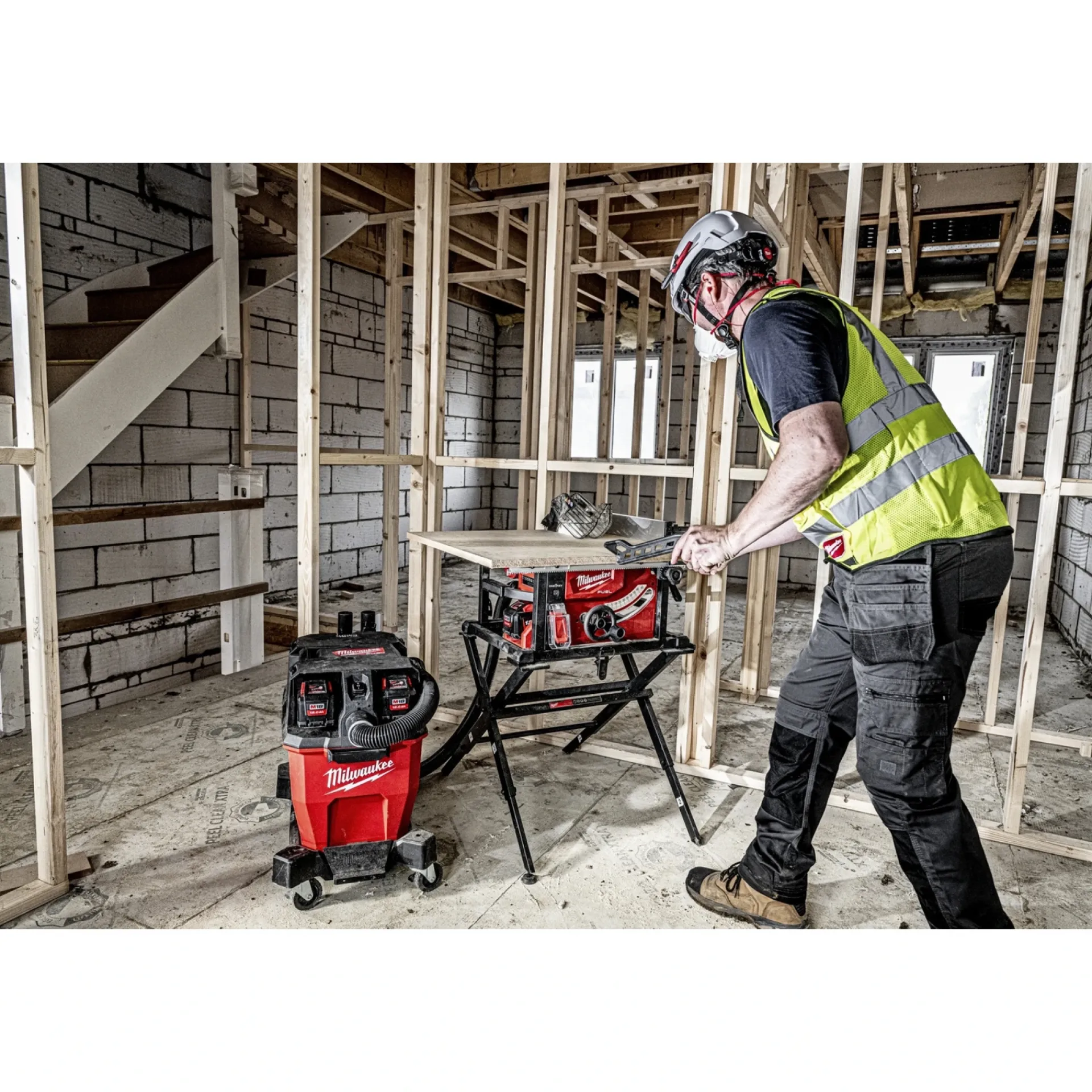 New MILWAUKEE M18 FTS210-0 BORDRUNDSAV AKKU 210MM