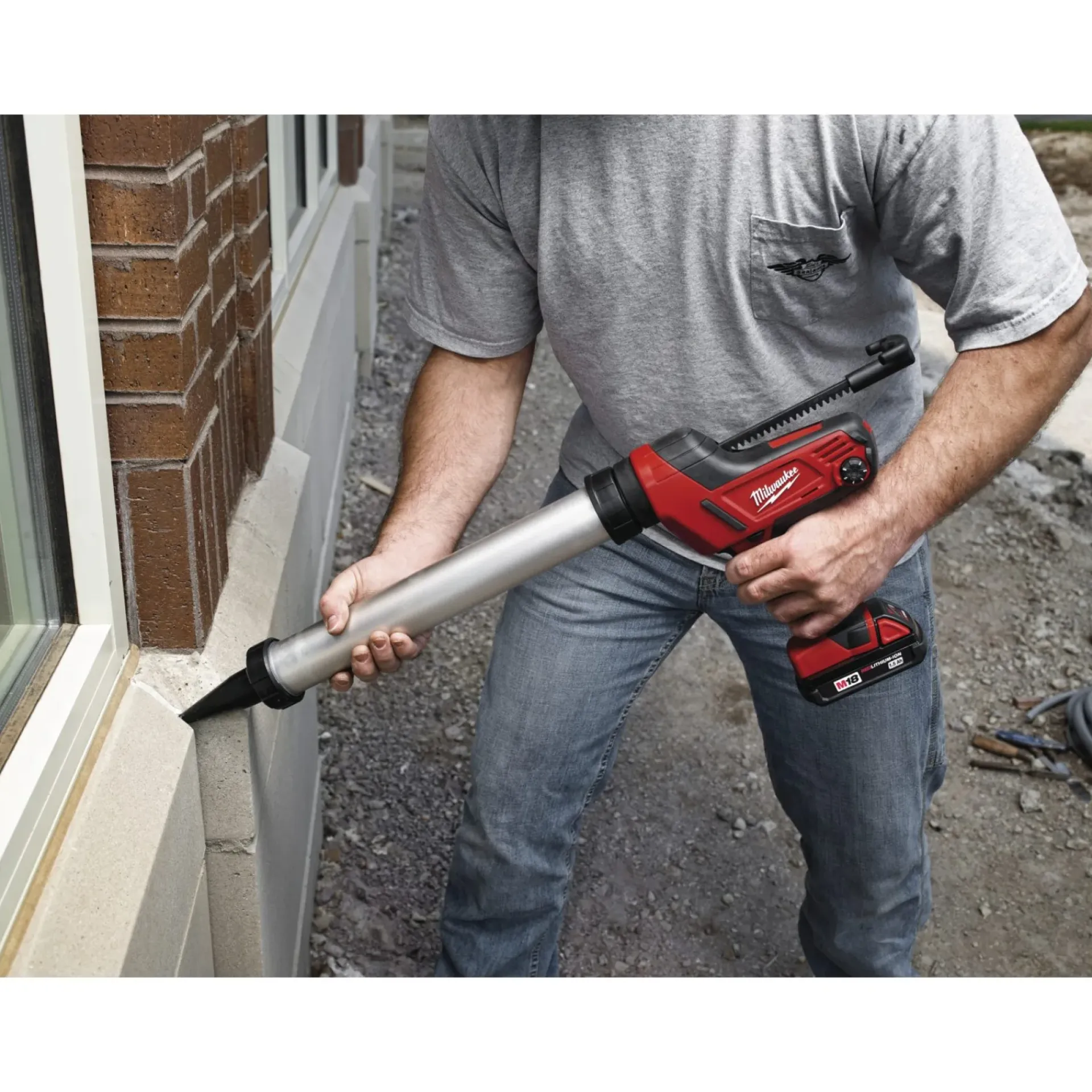 Best MILWAUKEE M18 PCG/600A-0B FUGEPISTOL AKKU 18V 4500 N