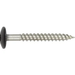 NKT FACADESKRUE 4,5X40 - SORT MM PULVERLAKERET 200 STK