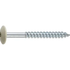Best NKT TRÆBETONSKRUE HVID TRÆBETONSKRUE 4,5X45 MM PULVERLAKERET 200 STK
