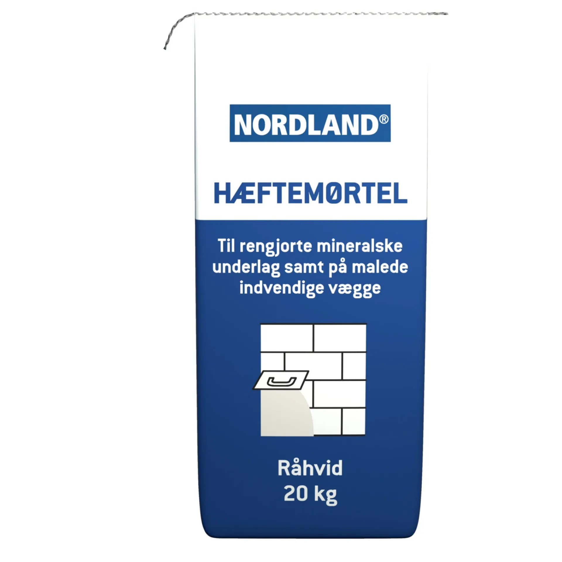 Discount Nordland HÆFTEMØRTEL RÅHVID 20 KG