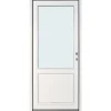Sale Outline 3-LAGS KLART GLAS FACADEDØR 114 X 948 X 2118 MM H HVID