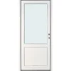 Hot Outline 3-LAGS KLART GLAS FACADEDØR 114 X 948 X 2118 MM V HVID