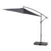 Discount Outrium BARBADOS HÆNGEPARASOL SORT Ø3 M