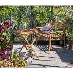 Best Outrium BENSTEL TIL SERVERINGSBAKKE NATUR TEAK