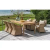 New Outrium GILI/SYMI MED 6 STOLE HAVEMØBELSÆT TEAK/NATUR