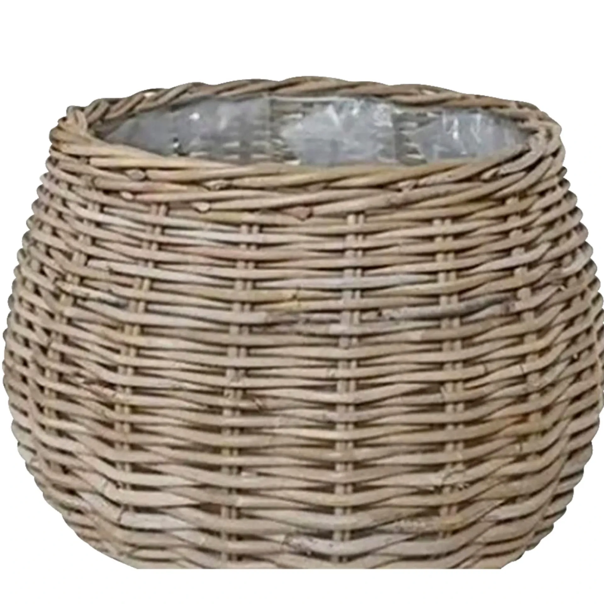 Sale Outrium INDO SÆT Á 2 STK. HAVEKRUKKE KUBO RATTAN NATUR 29X58X43