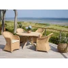 Best Outrium JEPARA/SYMI BORD + 4 STOLE HAVEMØBELSÆT NATUR