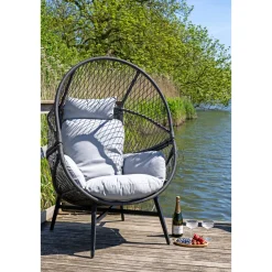 Discount Outrium ROSARIO INKL. HYNDER LOUNGESTOL SORT