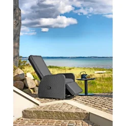 Clearance Outrium SAINT TROPEZ VANDAFV. HYNDE LOUNGESTOL SORT