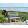 Clearance Outrium SALINA VANDAFVISENDE PALLE RYGHYNDE ANTRACITGRÅ 12 X 40 X 120 CM