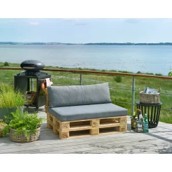 Clearance Outrium SALINA VANDAFVISENDE PALLE RYGHYNDE ANTRACITGRÅ 12 X 40 X 120 CM