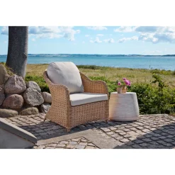 Outlet Outrium SYMI INKL. VANDAFV. HYNDE LOUNGESTOL NATUR