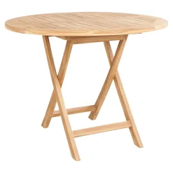 Clearance Outrium SYROS Ø100 CM CAFEBORD NATUR