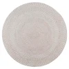 Discount Outrium UDENDØRSTÆPPE GENANVENDT PLAST (PET) BRUN Ø120 CM