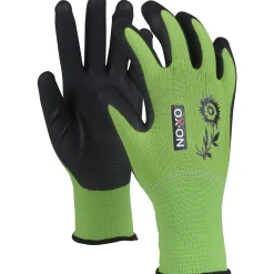 Outlet OX-ON GARDEN COMFORT 5300 ARBEJDSHANDSKE CE 08 GRØN/SORT 1 PAR