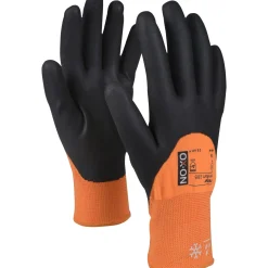 New OX-ON WINTER COMFORT 3305 ARBEJDSHANDSKE CE 09 GUL/SORT 1 PAR