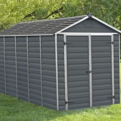 Outlet PALRAM CANOPIA CANOPIA 540-153 REDSKABSRUM ANTRACITGRÅ 7,0 M2