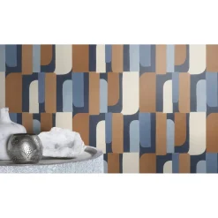 Clearance Paraiso 2026 GRAFISK MØNSTER TAPET 0,53X10,05 M