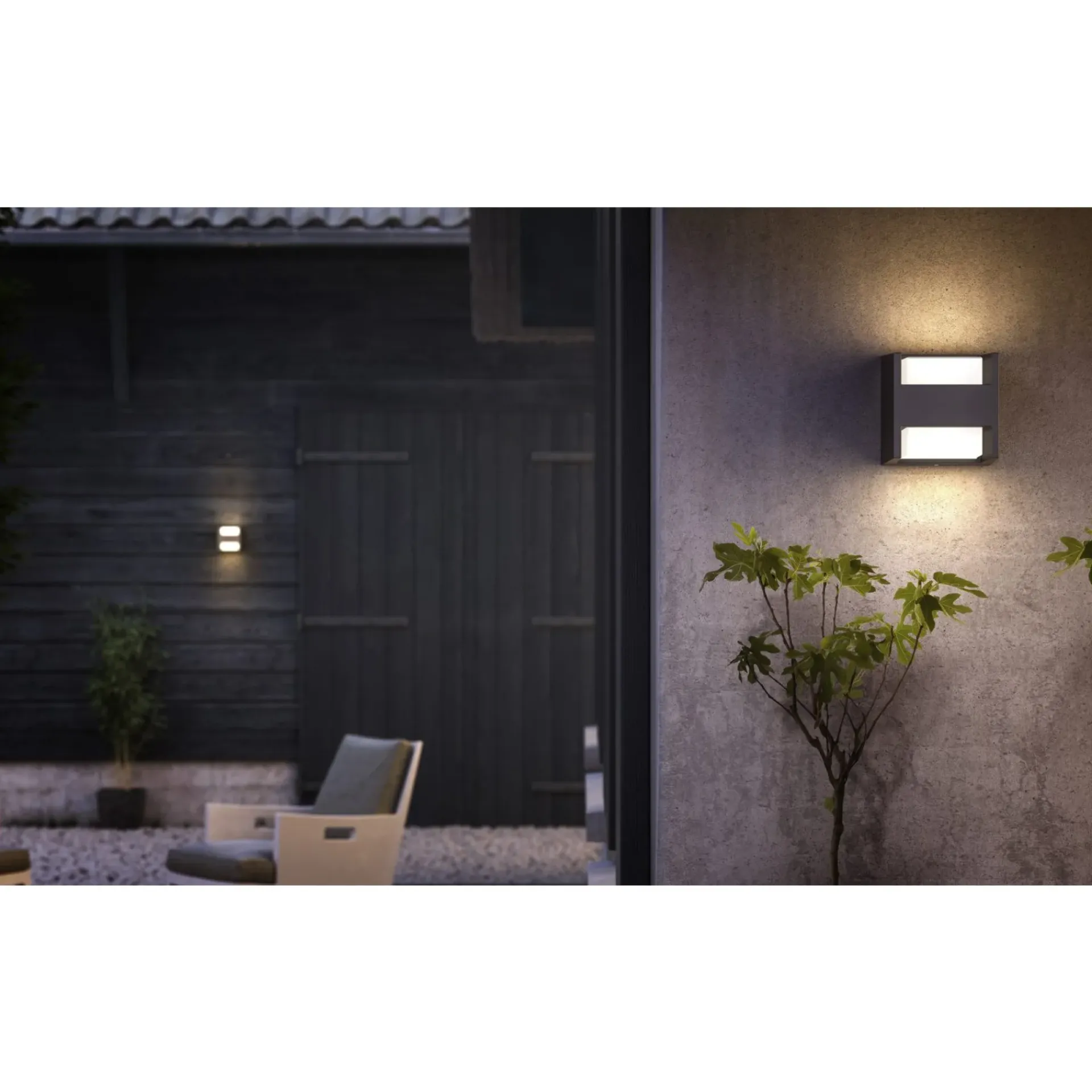 Sale Philips ARBOUR UDENDØRS VÆGLAMPE ANTRACIT 5W