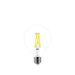 Best Philips DÆMPBAR KLAR DEKOPÆRE GLOBE E27 6W