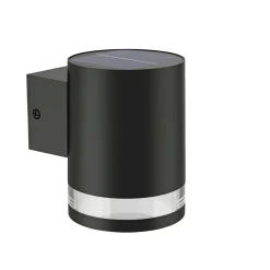 Clearance Philips FYCE SOLCELLE VÆGLAMPE SORT 1,5W