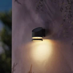 Philips FYVE SOLCELLE VÆGLAMPE SORT 1,5W