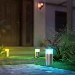 Clearance Philips Hue CALLA CALLA UDVIDELSE BEDLAMPE RUSTFRIT STÅL 25,2 CM