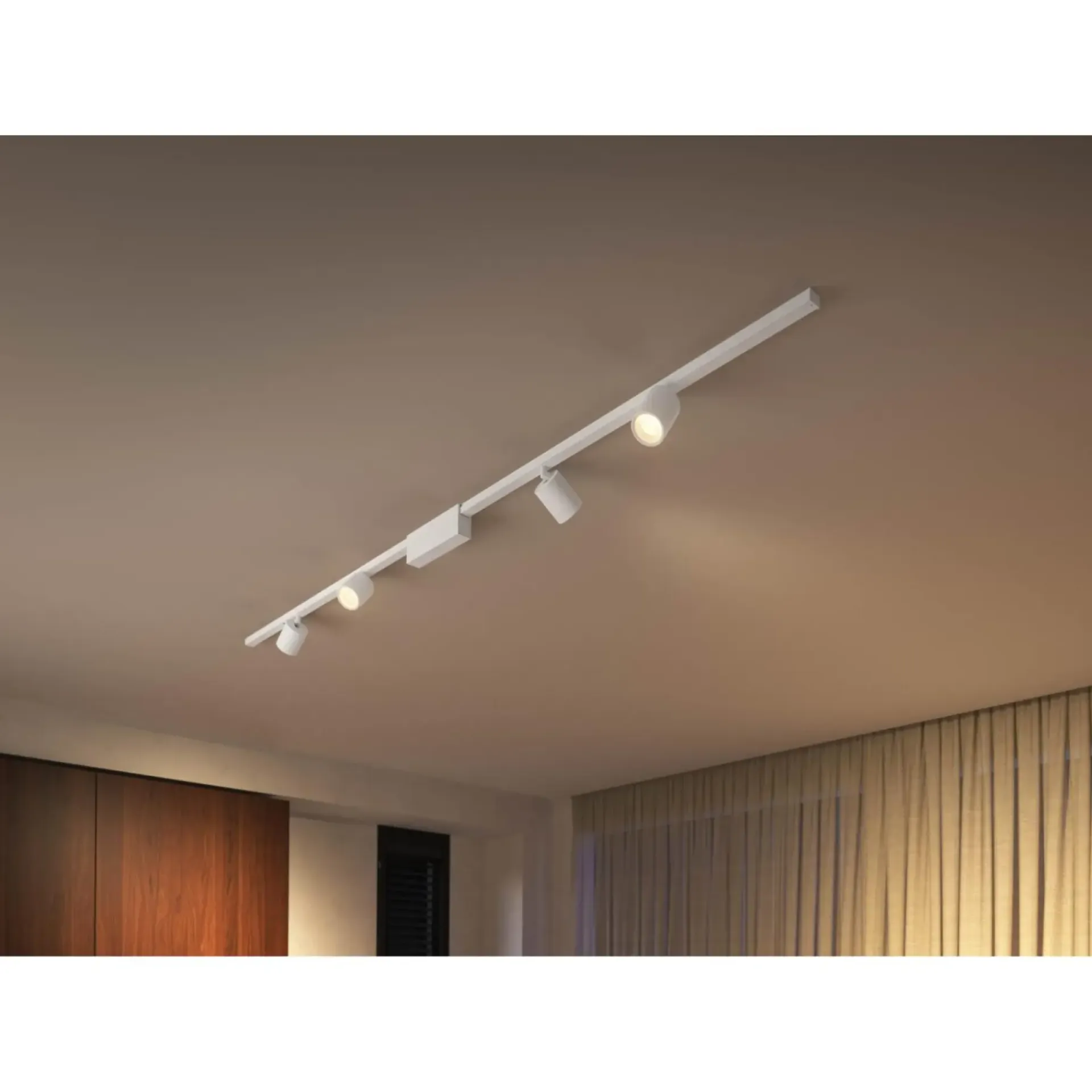 Philips Hue PERIFO 4 SPOT SKINNESYSTEM HVID LED 5W